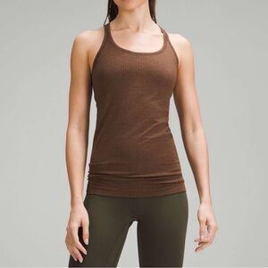 Lululemon Brown Ribbed Women's Tank Top